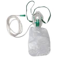  MASK OXYGEN ADULT NON- RE-BREATHER (UNIVERSAL SIZE)