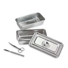 TRAY WITH LID SS
